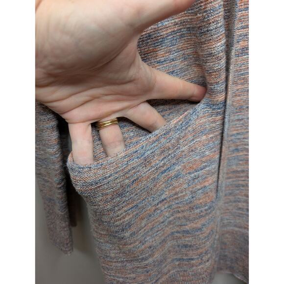 Madewell Multicolor Marled Summer Ryder Cardigan Sweater Sm Pockets - Picture 4 of 12